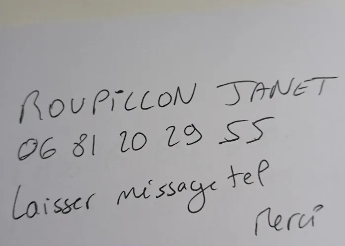 Сasa de vacaciones Roupillon A Janet